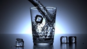 Glass of Water and Ice